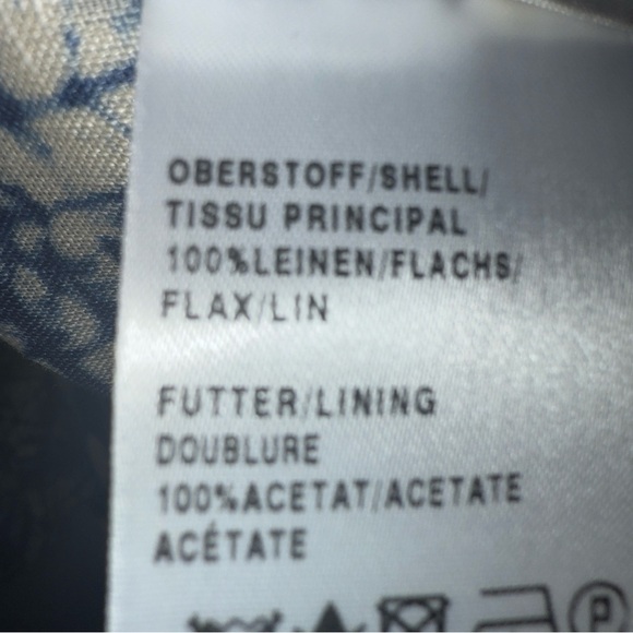 Elegance Single Breasted Linen Blazer Jacket Womens *Large Padded Shoulder *Read - Picture 7 of 7